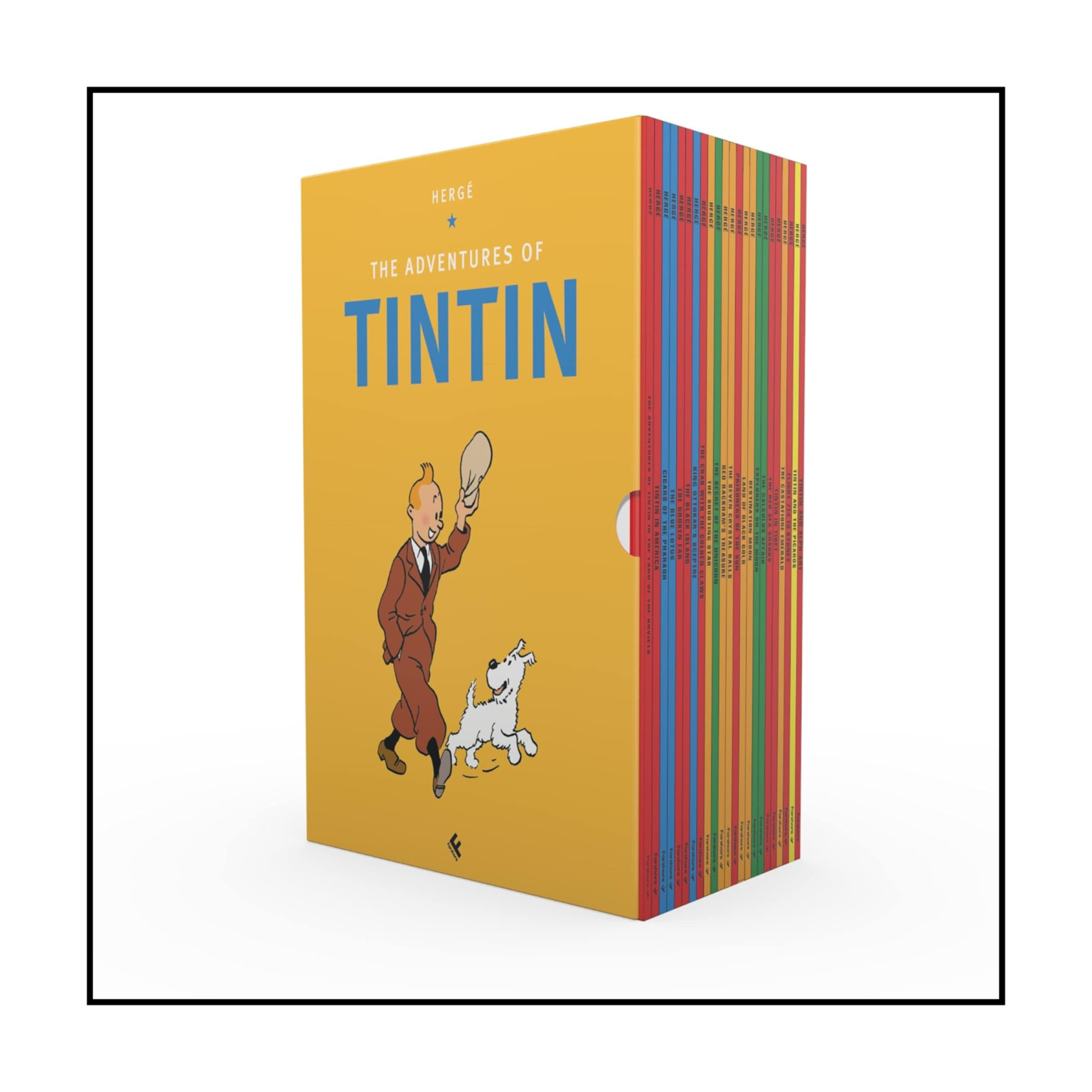 The Tintin box set - thechaptercrafters